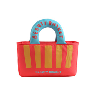 Beauty Basket Cosmetic Bag Medium Capacity Multi Function Travel <b>Storage</b> Case <b>For</b> <b>Makeup</b> And Accessories - Product Image 5