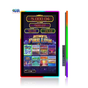 43 inch pcap New LED hiển thị 3m Elo chơi game màn hình cảm ứng phẳng điện dung 43 inch màn hình cho lửa liên kết tủ - Product Image 1