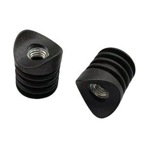 Vis à tête moitié ronde en acier inoxydable, boulon de meuble à filetage droit, fixation pour bois, design industriel - Product Image 1