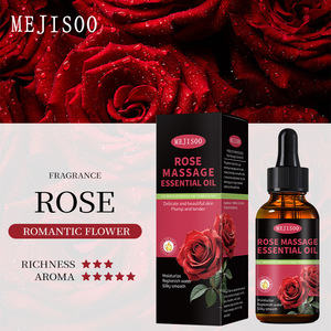 Huile de massage végétale aux extraits naturels de gingembre, rose et lavande (en option) – Hydratante et lissante pour le corps - Product Image 6