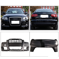 Penggantian Cover Bumper Depan Panel Bodi Eksterior Gaya OEM Suku Cadang Mobil Grosir Kompatibel dengan Audi A4 A4L