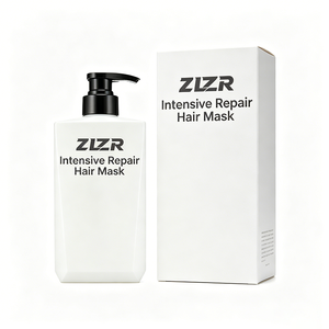 Masque capillaire réparateur intensif super lissant sans parabène, formule biologique 2-en-1 pour femmes, tous types de cheveux, marque privée - Product Image 4