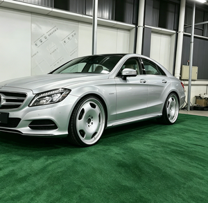 Cerchi in Lega Forgiati Classici da 17 18 19 20 24 Pollici Finitura Argento per Vetture <span class=keywords><strong>Mercedes</strong></span> W123 W124 <span class=keywords><strong>W126</strong></span> W202 W203 W204 <span class=keywords><strong>W126</strong></span> - Product Image 6