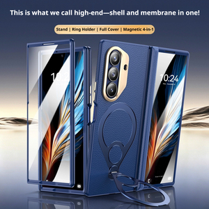 New shell film integrated magnetic hinge cover suitable for Samsung ZFold7 <b>phone</b> case W26 anti drop rotating bracket <b>phone</b> case - Product Image 1