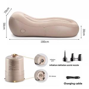 Sillón Inflable Automático para Exteriores, Sofá Portátil para Camping, Festivales de Música, Reposera para Descanso, Pausas para Almuerzo - Product Image 1
