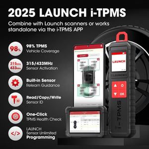 أداة برمجة LAUNCH I-TPMS OBD2، أداة تشخيص السيارات OBD2، ماسح ضوئي TPMS، كاشف ضغط الإطارات لجميع السيارات - Product Image 2
