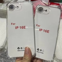 Haute qualité 1.5mm épaisseur Transparent souple TPU téléphone portable coque arrière pour iPhone 17 Pro Max 17 air 16 15 14 13 12 11