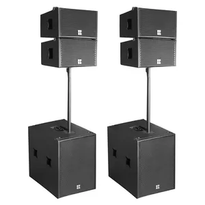 Array active alto-falante da linha rcf, sistemas de som para festas, sistema de som para show discoteca, uso externo, coluna de alto-falante profissional L10B-18B