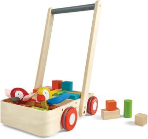 Marche-bébé en bois à faire soi-même, produit personnalisable pour les nouveaux parents - Product Image 1