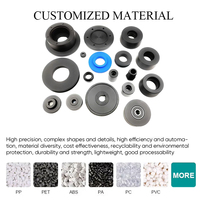 Venta Directa de Soluciones de Mecanizado CNC y Moldeo por Inyección con Logotipo Personalizado, Piezas de Metal y Plástico de Alta Precisión