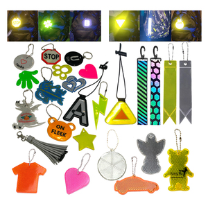 Pendentif réfléchissant triangulaire haute visibilité pour <span class=keywords><strong>VTT</strong></span>, vélo de route, cyclisme, sécurité routière nocturne, protection arrière - Product Image 6