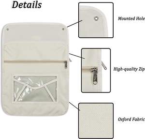 Porte-lettres de haute qualité personnalisé pour porte, porte-lettres d'intérieur, organisateur de courrier noir pour boîte aux lettres - Product Image 3