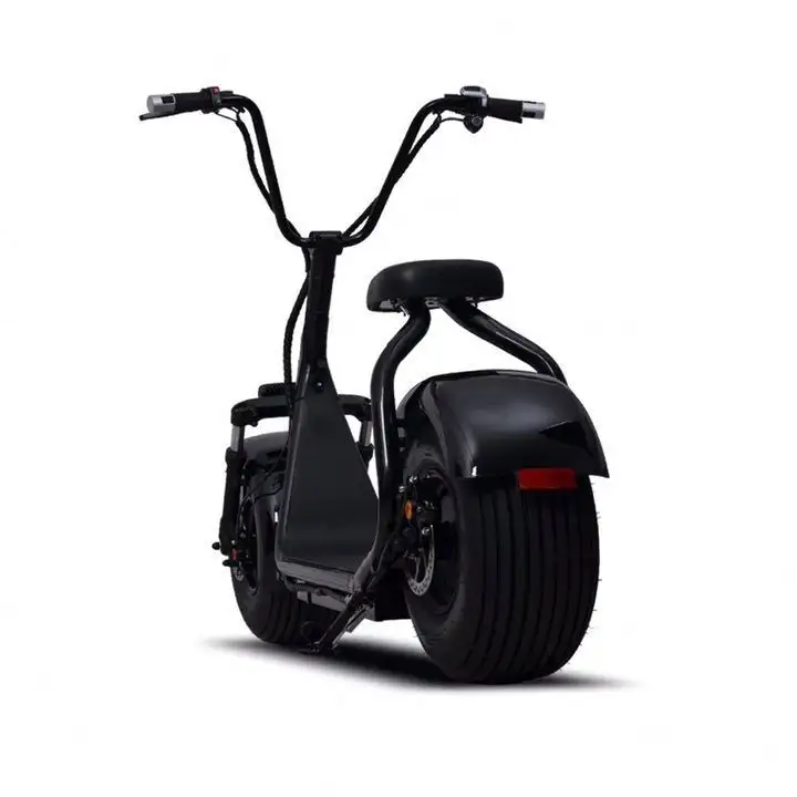 Klassieke Ontwerp Vet Tyre 8 Inch Citycoco 1000W 60V12A Elektrische Scooter Goedkope Prijs Gratis Verzending Naar Europa