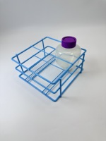 Support de flacons de centrifugation Bioland en acier inoxydable 225-250ml/450-500ml, porte-tubes de centrifugation de laboratoire à fond conique avec revêtement ABS