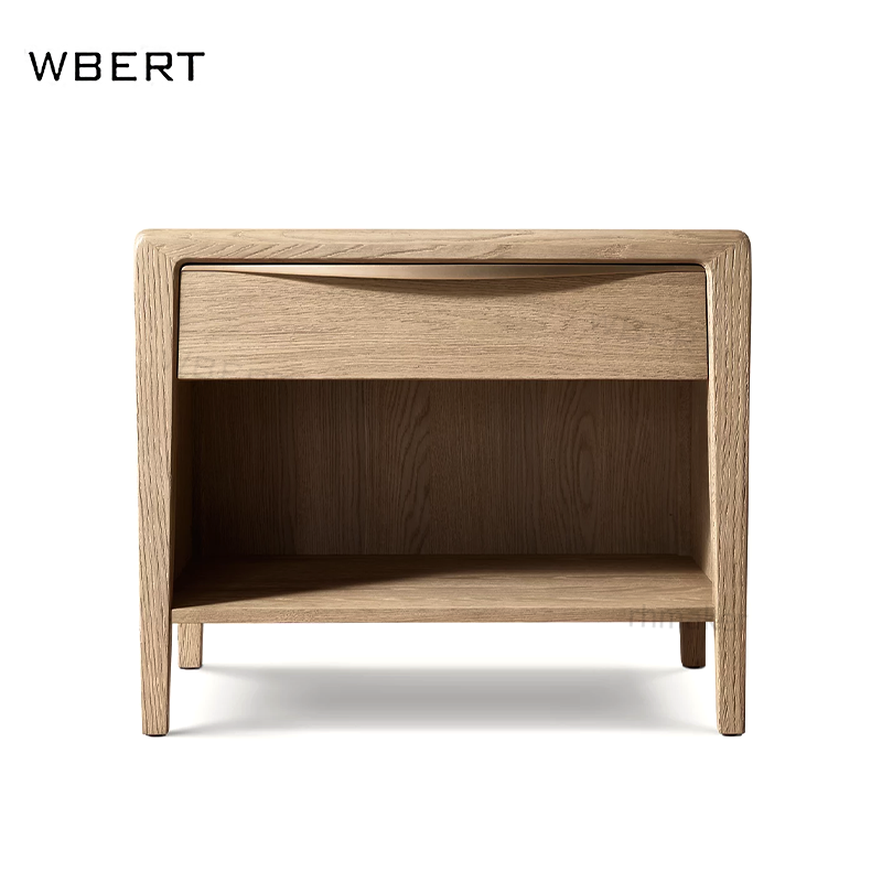 Wbert Rh Traditional American-style Solid Wood Nightstand Bedroom Cabinet Elegant Villa Bedside Table For Home Rh Furniture