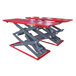 OEM gunting ganda sepenuhnya otomatis kualitas tinggi perlengkapan garasi tipe tersembunyi tanah angkat untuk pemeliharaan mobil - Product Image 1