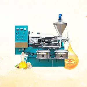 Utilisation de machine industrielle faisant cuire la presse à la maison de noix de coco pour l'huile de pressage à froid