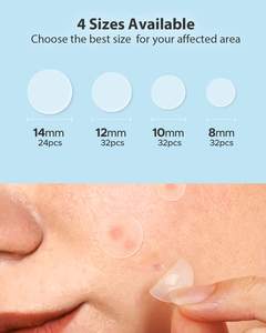 Logo personnalisé hydrocolloïde acné couverture <span class=keywords><strong>Patch</strong></span> bouton patchs avec huile d'arbre à thé pour le visage acné Dot <span class=keywords><strong>Patch</strong></span> - Product Image 4