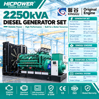 Groupe électrogène diesel Pangu Power 1800 kW 2250 kVA 50 Hz 1500 tr/min QTA16V-EG2940 – Vente directe usine pour alimentation de secours de centre de données