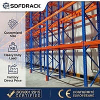 Großflächiges E-Commerce-Logistik-Lagerpaletten-Regalsystem Maßgefertigtes Hochlast-Industrie-Konventionelles Schwerlastregal