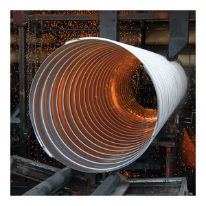 Tubería de <span class=keywords><strong>Drenaje</strong></span> Corrugada de Doble Pared Reforzada con Alambre de Acero HDPE de 200mm, 300mm, 500mm, 600mm, 48 Pulgadas, con Banda de Acero - Product Image 5