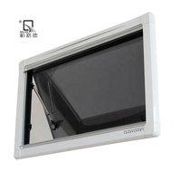 Vente directe usine – Moustiquaire pare-soleil pour fenêtre de camping-car à cadre étroit en aluminium et acrylique, installation 25-50 mm pour camping-car