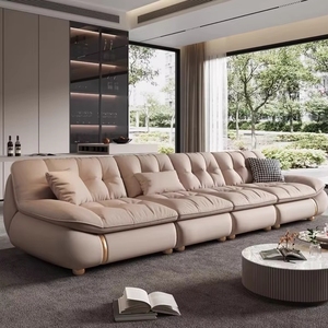 Juegos de Muebles de Sala de Estar de Cuero, los Más Económicos, para Sofás Modernos - Product Image 3