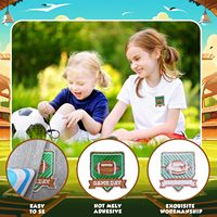 Gros personnalisé Gameday fer sur patchs en vrac Nfl équipes Chenille coudre sur sergé tissu Football patchs pour chapeaux vêtements Jeans
