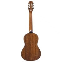 WaveGarden C40 Mini 34" Solid Top Nylon String Classical Guitar