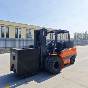 4T 6T 7T 10T Chariot élévateur diesel compact Hauteur du mât 3.5m EPA Tier 4 Final pour allée étroite - Product Image 3