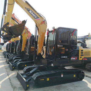 90%new China Sany sy60c used mini excavator 6ton sy60 EPA CE certificate <b>second</b> <b>hand</b> home diggers in stock - Product Image 6