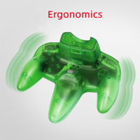 Nuevo Controlador de Juego con Cable para Consola N64, Controlador USB para Joystick de Nintendo 64