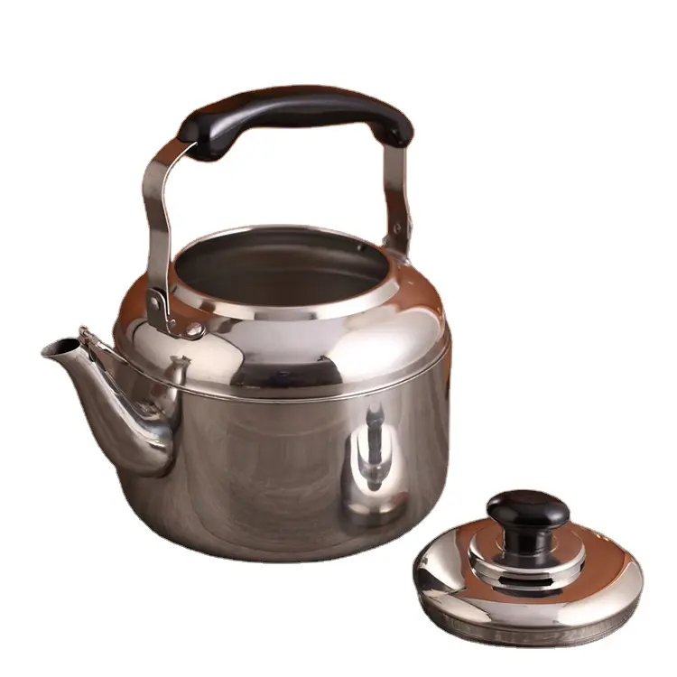 Home/hotel/restaurant Hot Water Tea Pot Stainless Steel 201 Whistling Kettle With Color box Made in China