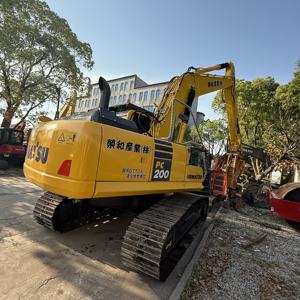 Excavadora de orugas Komatsu usada, 22 toneladas, componentes de motor de núcleo, modelo 2023, capacidad de cucharón de 1,0 M, maquinaria para vídeo - Product Image 2