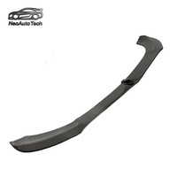 Nouveau Spoiler avant en fibre de carbone brillante NeoAuto Tech W205 Classe C style RZ à visser pour Mercedes-Benz C180/C200