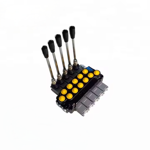 วาล์วไฮดรอลิกแบบโมโนบล็อกหลายทิศทาง รุ่น DCV40 40LPM จากโรงงานจีน  แบบแมนนวล  รับผลิตแบบ OEM - Product Image 1