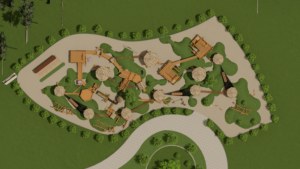 Tùy chỉnh sân chơi bằng gỗ thiết bị sân chơi ngoài trời hấp dẫn cho trẻ em | Gỗ tự nhiên công viên chủ đề thiết kế - Product Image 4