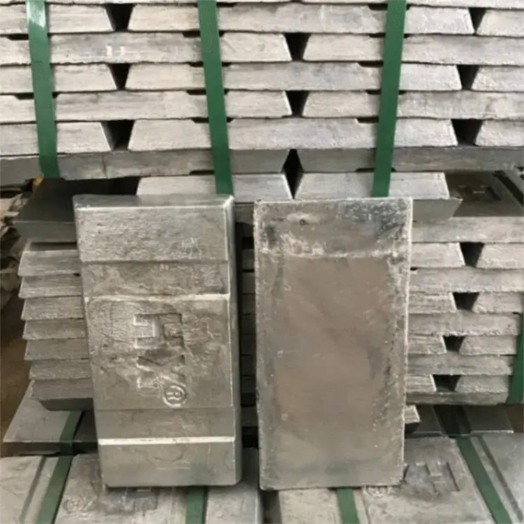 Lingotes de zinc puro de alta calidad | Venta al por mayor PRUEBA 99.99% lingote de zinc de alto grado | lingote de aleación de zinc