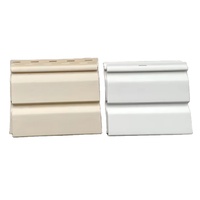Panneau de bardage en vinyle PVC imperméable et ignifuge pour murs intérieurs et extérieurs, bardage en argile pour murs extérieurs, panneaux de toiture en plastique