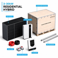 Sistema de Energía Solar Fuera de la Red de 15kW con Batería LiFePO4 para Granjas, Pueblos Rurales y Áreas Remotas, Sistema de Energía Solar Autónomo
