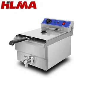 low price mcdonald equipment small chips fryer for frying chips, chicken/potato