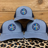 Topi Trucker Gorras 112 Model Low Profile 6 Panel Kulit dengan Logo Patch Custom Grosir BSCI untuk Dewasa