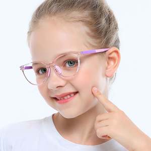 Lunettes anti-lumière bleue pour enfants, garçons et filles, avec logo personnalisé 2025, pour jeux sur ordinateur, monture TR90, bloquant les rayons bleus - Product Image 1