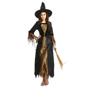 New Designer Trendy Custom Fashion Design Witch Costume Party Performance Clothing