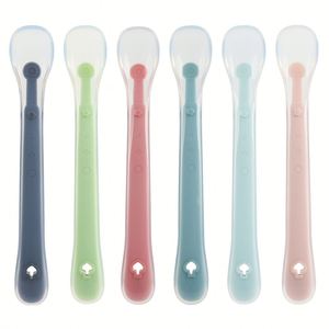 Es-Pro Venta al por Mayor de Productos de Silicona Personalizados para Bebés, Cuchara Suave para Niños, Cuchara para Recién Nacidos, Cuchara de Silicona para Alimentación de Bebés - Product Image 5