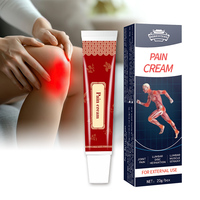 Pommade de massage pour les douleurs au genou, à base de plantes naturelles, crème corporelle apaisante longue durée, non irritante, fournie par l'usine