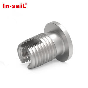 บูชสแตนเลสแบบมีร่องสำหรับสกรูเกลียวปล่อย M4 ปลอกเกลียวปล่อยสำหรับสกรูเกลียวปล่อย - Product Image 1