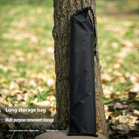 Sac en tissu Oxford imperméable à parois épaisses et résistant aux UV, idéal pour organiser et ranger les vêtements de voyage en extérieur, conception anti-poussière