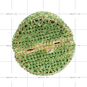 Bolso de Noche Elegante para Mujer con Cristales de Bambú, Brillantina y Pedrería, Cartera de Mano Formal para Bodas y Reuniones Familiares - Product Image 6