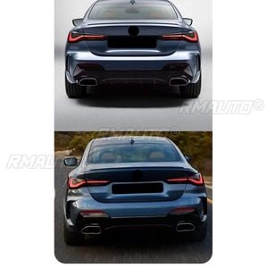 ชุดแต่งปลายท่อไอเสียสแตนเลสสำหรับ BMW ซีรีส์ 4 รุ่นเปิดประทุน G22 ปี 2020+ ชุดแต่งปลายท่อไอเสียด้านหลัง - Product Image 6
